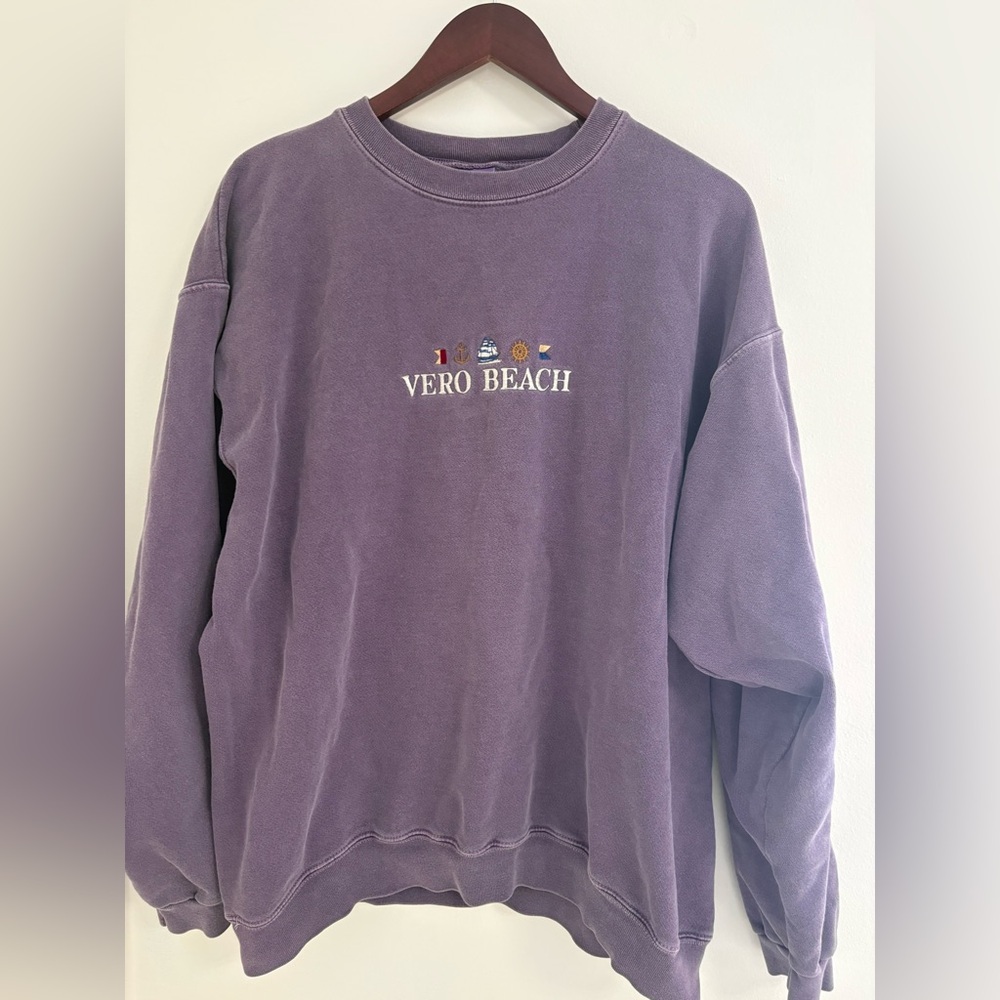 Crown Vintage Lavender Sweatshirt